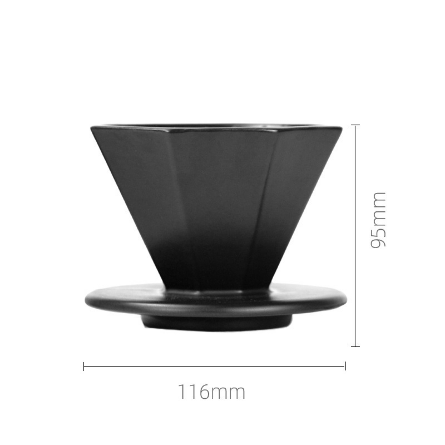  Hario V60 - Cafetera de cristal con gotero de café para verter  sobre cono, tamaño 03, color negro : Hogar y Cocina